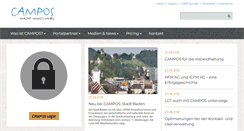 Desktop Screenshot of campos.ch