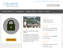 Tablet Screenshot of campos.ch
